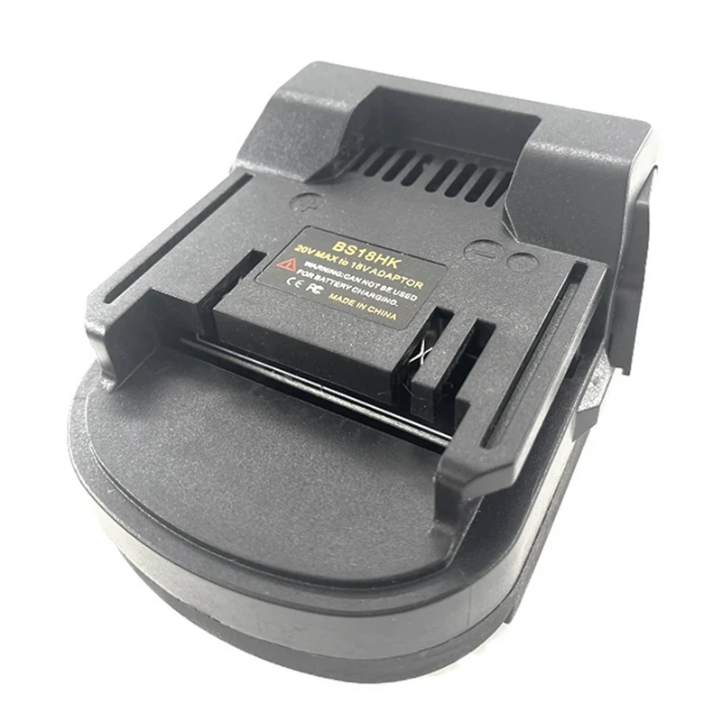 For  Convert To Hitachi / Hikoki 18V Li-Ion Battery Power Tool Battery Adapter Converter BS18HK BAT622 BAT618 Easy To Use