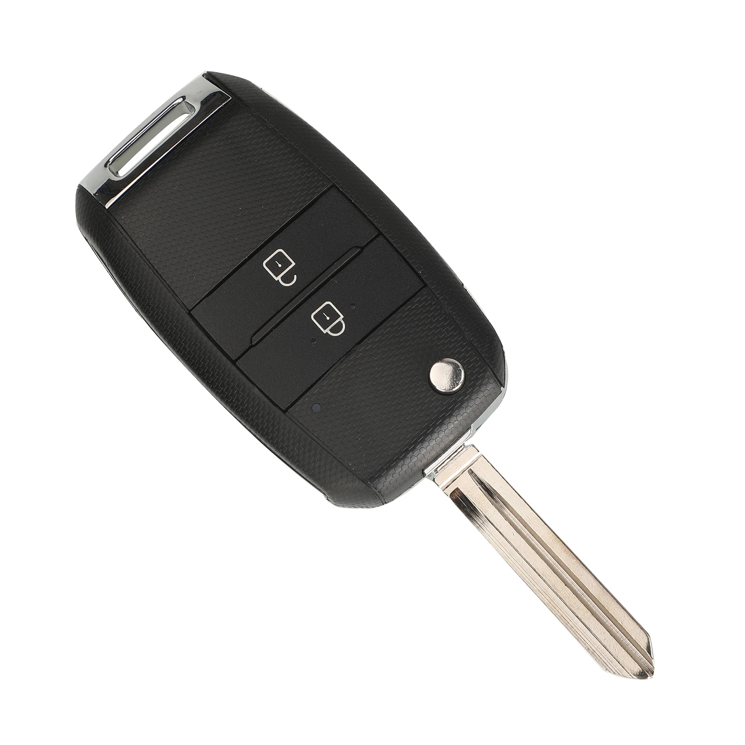 jingyuqin 2 Buttons Folding Remote Car Key Shell Flip For Kia Carens Ceed Rio Sportage Optima Sorento Cerato Soul Forte Seltos