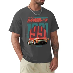 Mazda 787b 30th Le Mans T-Shirt New Edition Anime T-Shirt For Men Cotton Clothing