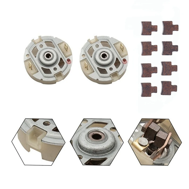 ABDJ-RS550 DC Motor Carbon Brush Holder For Electric Drill / Electric Screwdriver With Copper Brush Tools