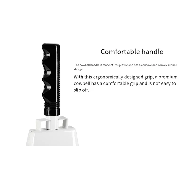 SYDS Handle Cowbell, Ranch Sports Events, Football Game Partys Cheering Cowbell, Hand Bell Cheering Bell