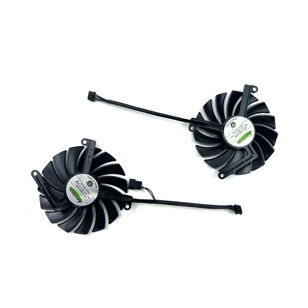 Nuevo ventilador de refrigeración 85mm 4pin CF-12910S para Inno3D GEFORCE RTX 3050 3060Ti 3070 TWIN X2 OC ventilador de tarjeta gráfica