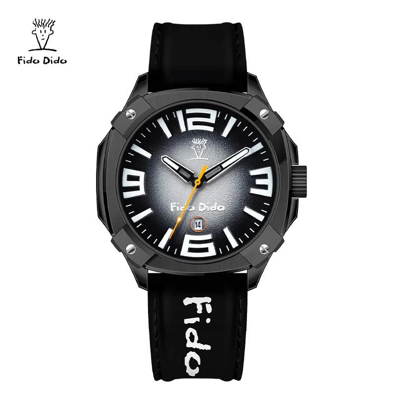 피도 다이도 커플 워치 50M 방수 - 실리콘 스트랩 레트로 | 선물 FD2371