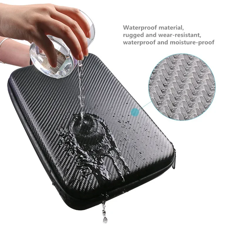 حقيبة التخزين المحمولة مقاوم للماء صندوق حماية السفر حمل حقيبة ل Gopro بطل 9 10 11 SJCAM Xiaomi Yi Action Camera