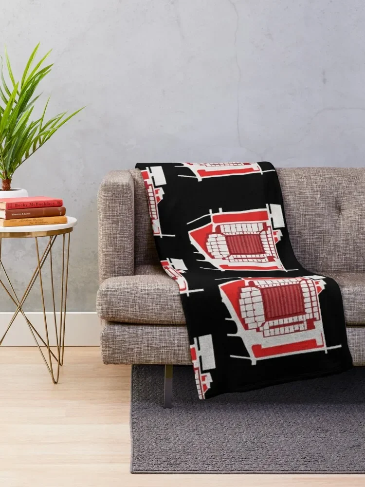 Liverpool Anfield Stadium Overhead Throw Blanket Thin Heavy heavy to sleep anime Blankets