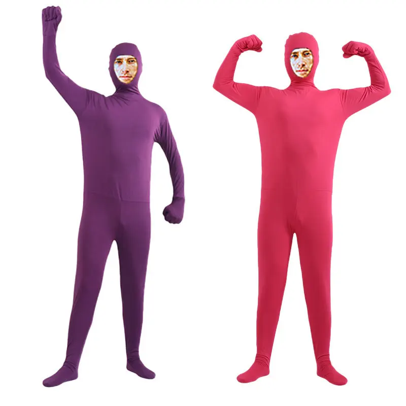 Gesicht Exposition Bla Kostüm Leistung Cosplay Overall Unsichtbare Kleidung Fem Halloween Outfit Chinesische Bühne Kostüm