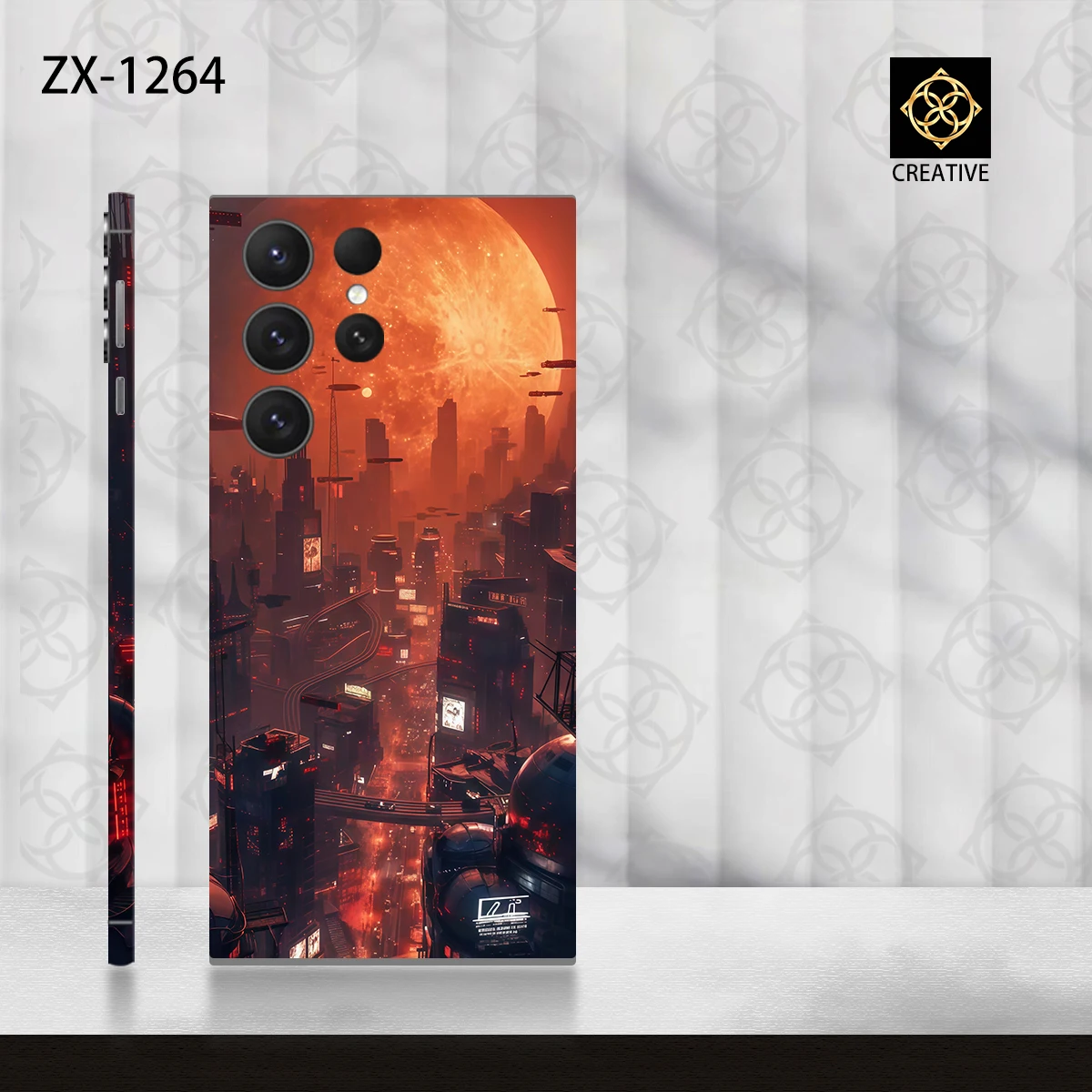 

Наклейка-пленка для телефона с новым дизайном для Galaxy S25 S24 S23 S26ULTRA, полный комплект наклеек на заднюю панель и боковые стороны.