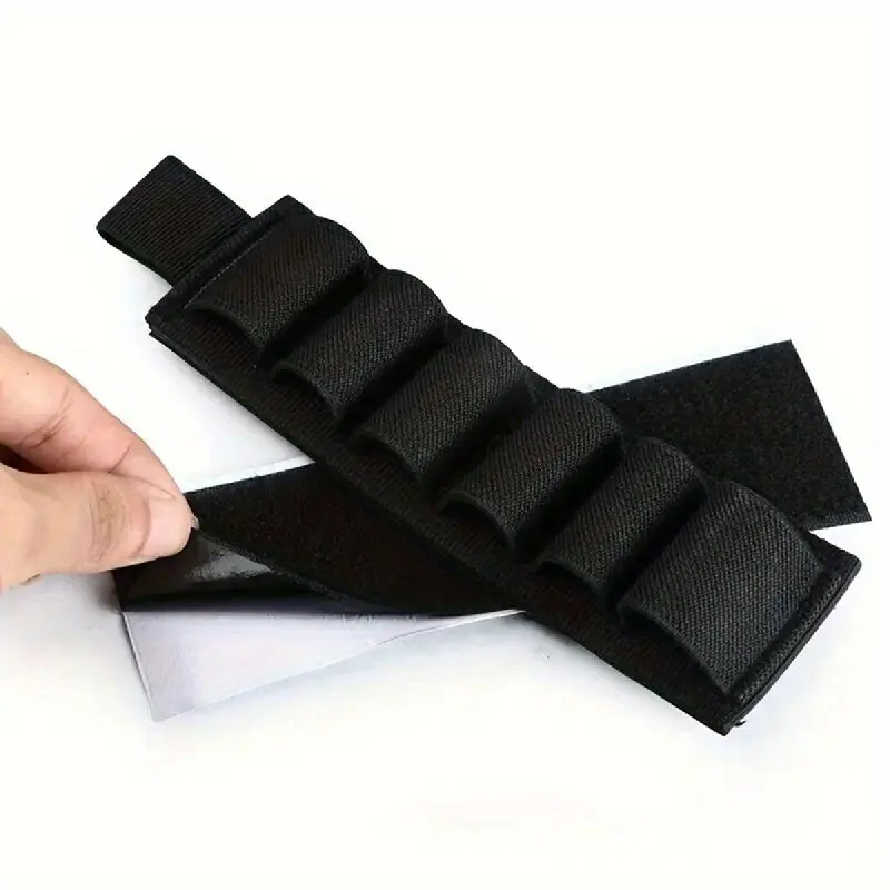 Special for military enthusiasts, outdoor 6-hole bullet fixed case, multi-functional tactical bullet case, shotgun stock case