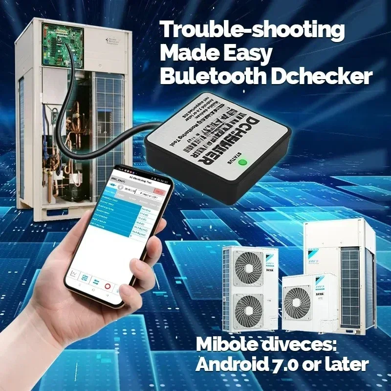 VRV Skyair RA System Service Diagnostic Tool Bluetooth Dchecker Trouble-shooting Made Easy 999172T or 999187T New Instock