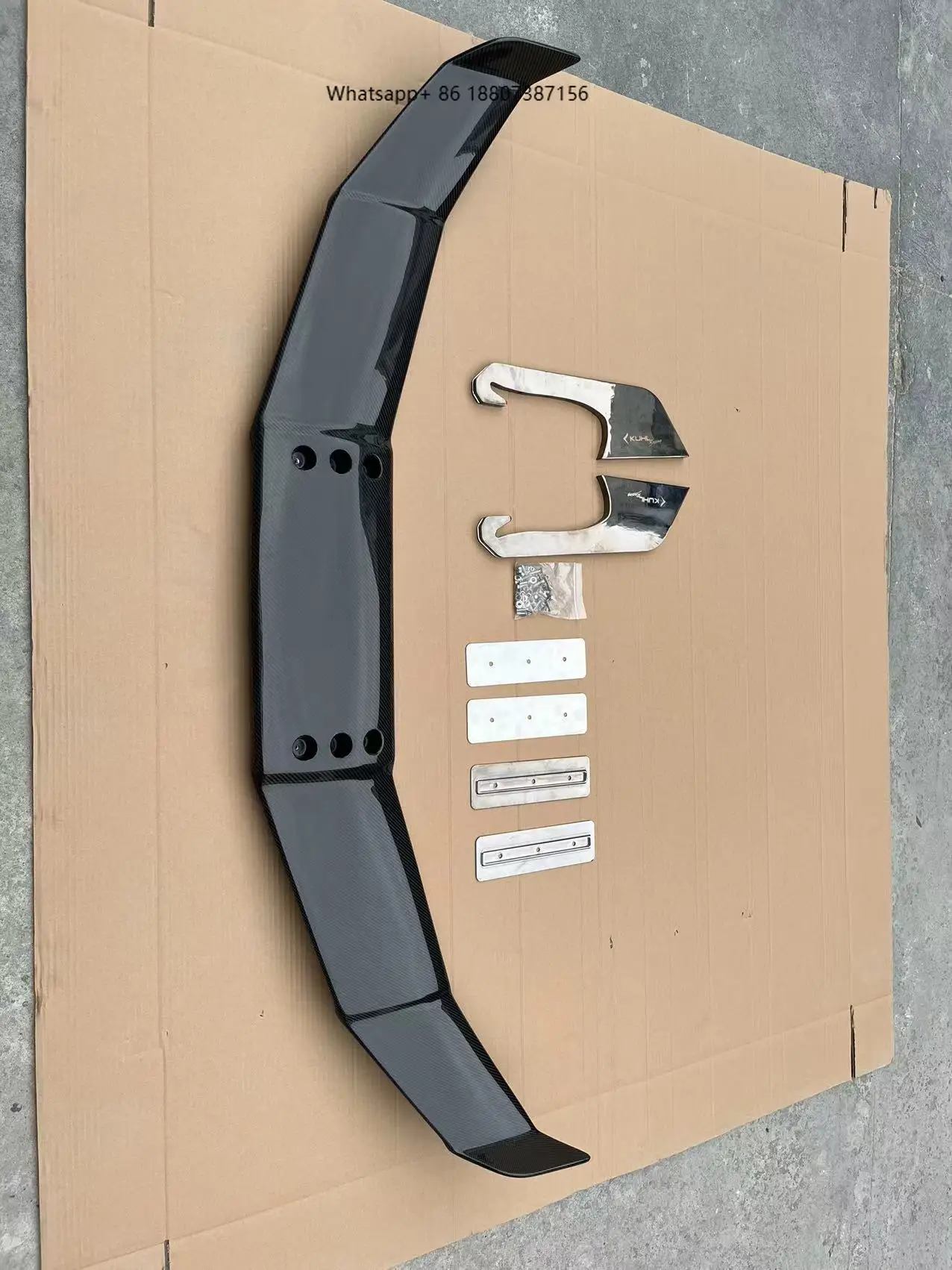 

Карбоновый спойлер Kuhl Style GT для заднего крыла NISSAN R35 GTR