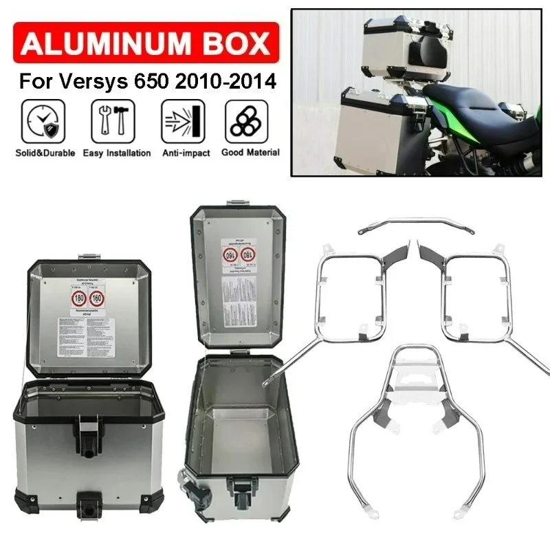 

Perfect Upgrade FORKawasaki Versys 650 2010-2014 Luggage Rack Aluminum