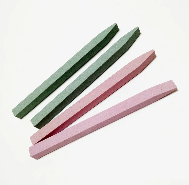 

2Pcs Stone Nail File Buffer Sanding Block V-shaped Nail Grinding Blocks Grind Sand Nail Art Pedicure Manicure Beauty Tool