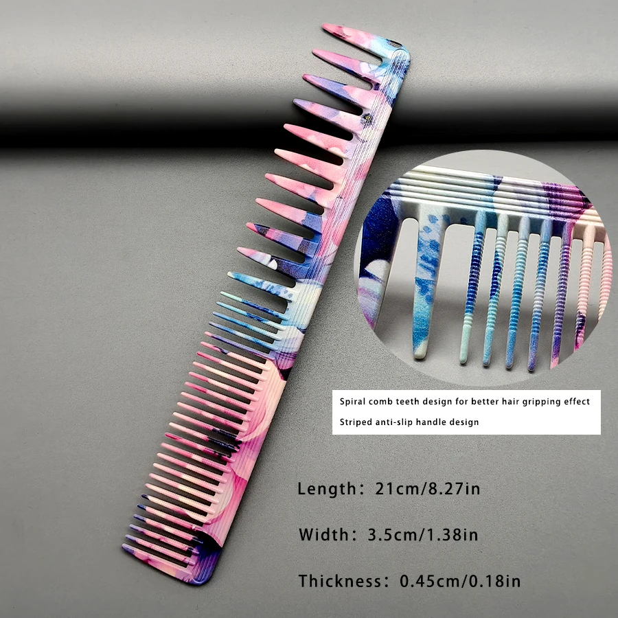6Pcs Hair Stylist Comb Set, Professional Hair Combs for Hairstylists, Suitable for All Hair Types, Precise Trimming and Styling, Unisex, a Must-Have Salon Hair Comb Set, Including Tail Comb/Men's Comb/Women's Comb/Oil Hair Comb, Etc