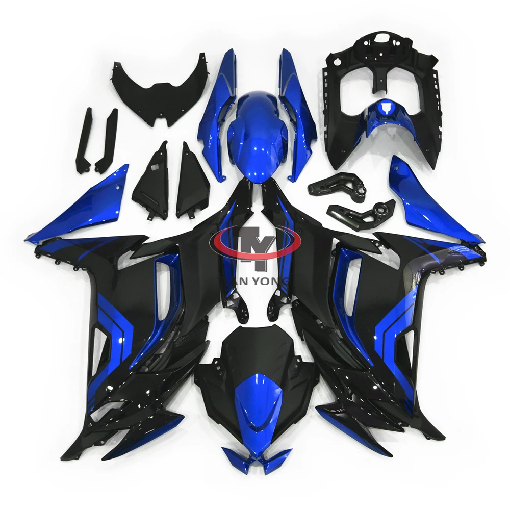 Bodywork Collection of Multiple Prints in Bright Green Motorcycle Full Fairing Kit For Ninja650 2021 2022 2023 2024 Cowling
