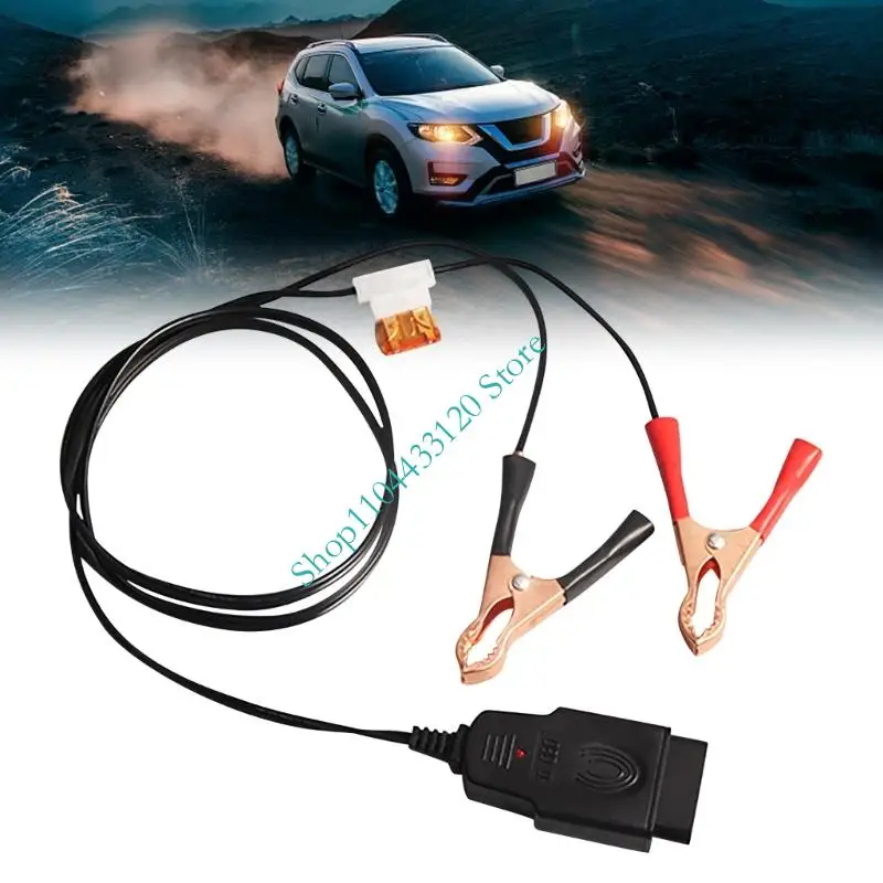 0XXD Automotive Memory Saver Tool Prevents Code Loss During Battery Installation