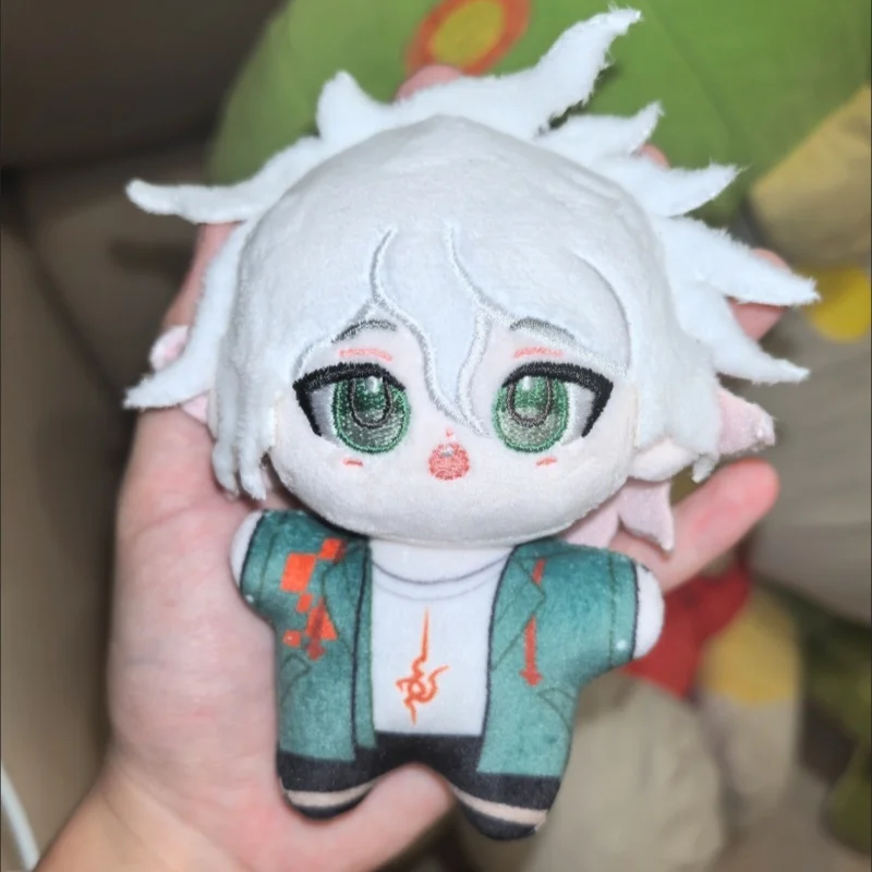 Danganronpa Nanami Chiaki Starfish Body Squeaky Doll Palm Toy Jeans Belt Clip Hang Plush Pendant Desk Display Toy Christmas Gift