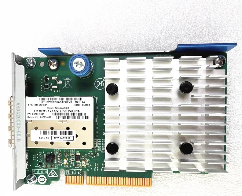 ل HPE 867334-B21 622FLR-SFP28 10/25GbE 2Pt SFP28 FlexibleLOM 869572-001 867332-001