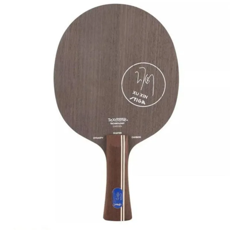 High Quality Dynasty Carbon Table Tennis Blade Offensive Flared Long Handle Master NCT 7 EBENHOLZ ROSEWOOD Ping Pong Bats Paddle