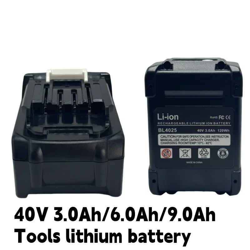 Per Makita 40V Batteria 6.0Ah Li-Ion Batteria Per XGT 40V BL4025 BL4040 BL4020 BL4050 BL4060 BL4050B Trapano Elettrico Cacciavite