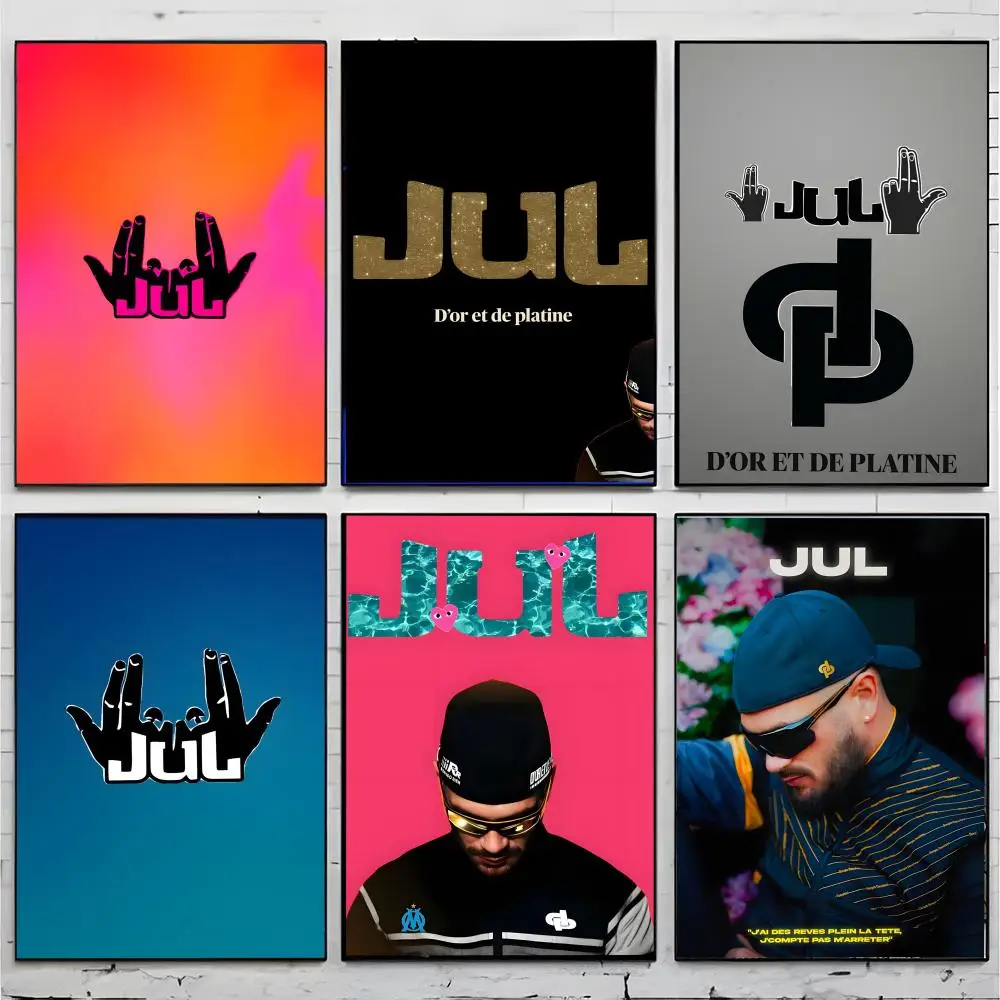 Ali French Rapper Rapper J-Jul Poster Top-tier Indoor Bar Decor Art & Household ...