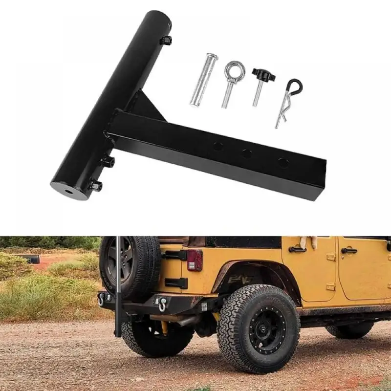 

for Jeep Accessories Flag Mount Tail Gate Pole Antenna Mounting Bracket Flagpole Holder for Jeep Wrangler JL JK Tailgate Hinge