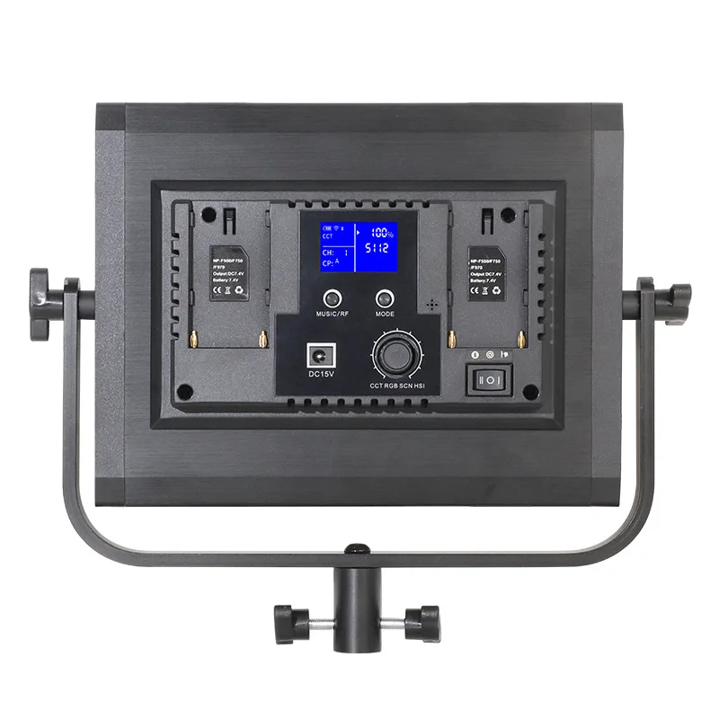 Square live light professional indoor anchor shooting food fill light RGB flat panel light