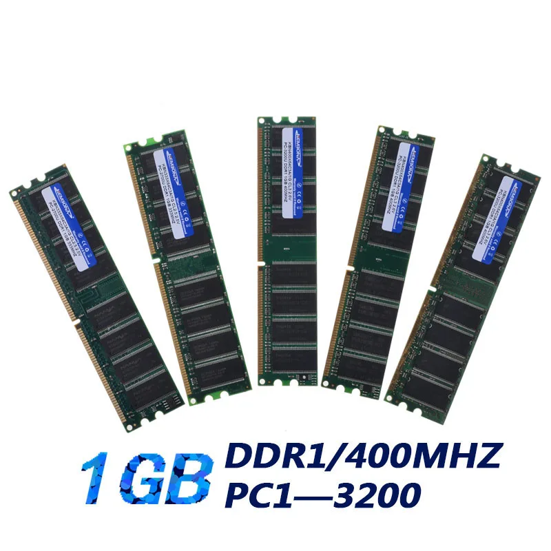 KEMBONA Brand New Ram DDR1 400 pc3200 1GB DIMM support ddr 333 pc2700 lifetime warranty