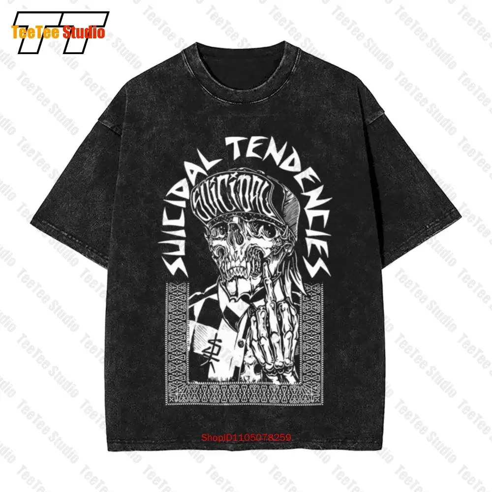 Suicidal Tendencie 1F One Finger Vintage Oversized T-Shirt UOHG