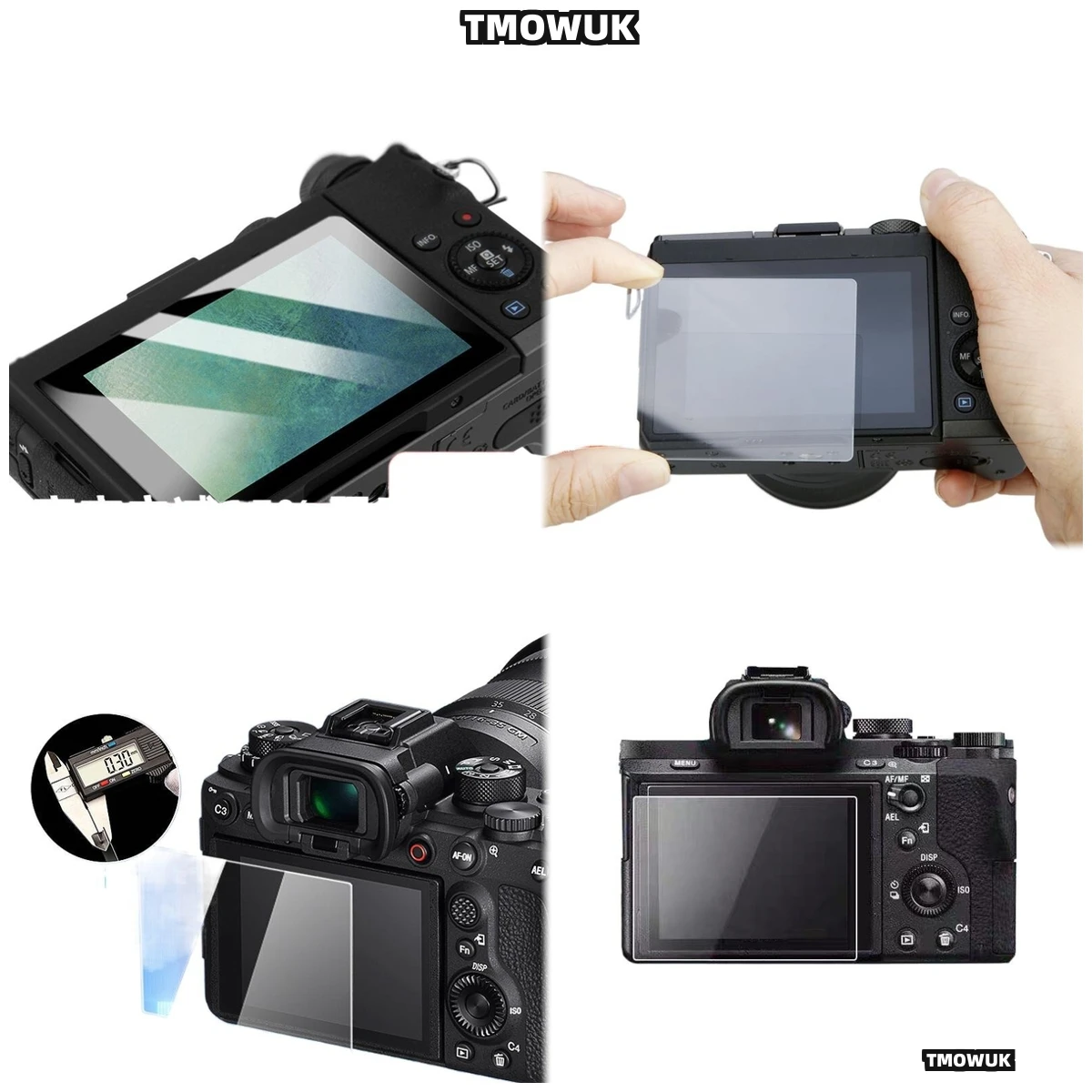 

9H Tempered Glass For RX100M2 RX100M3 RX100M4 RX100M5 RX100M7 RX1 LCD Screen Protective Film