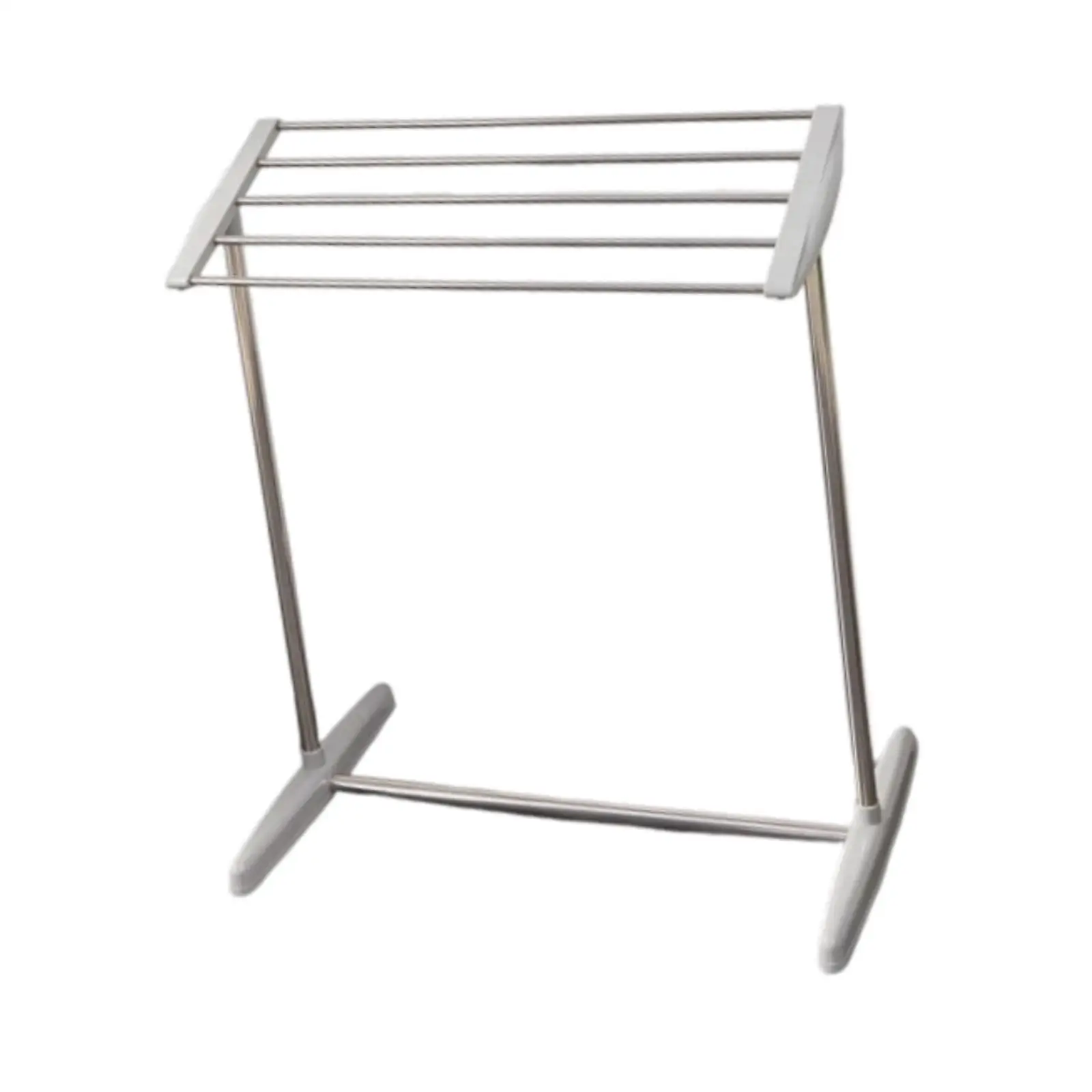 Heavy Duty Stainless Steel Clothes Drying Rack Freestanding Towel Storage Hanger for Indoor Balcony Laundry Organization