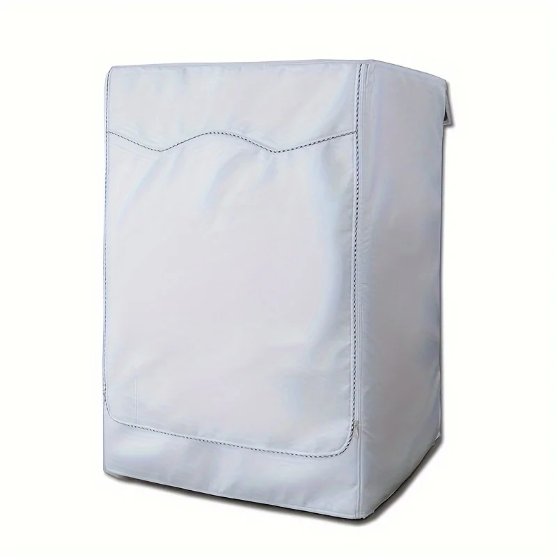 210DOxford Cloth Fabric Appliance Cover Front Opening Tumble Dryer/Washing Machine Dust Cover Sunscreen Protective Cover