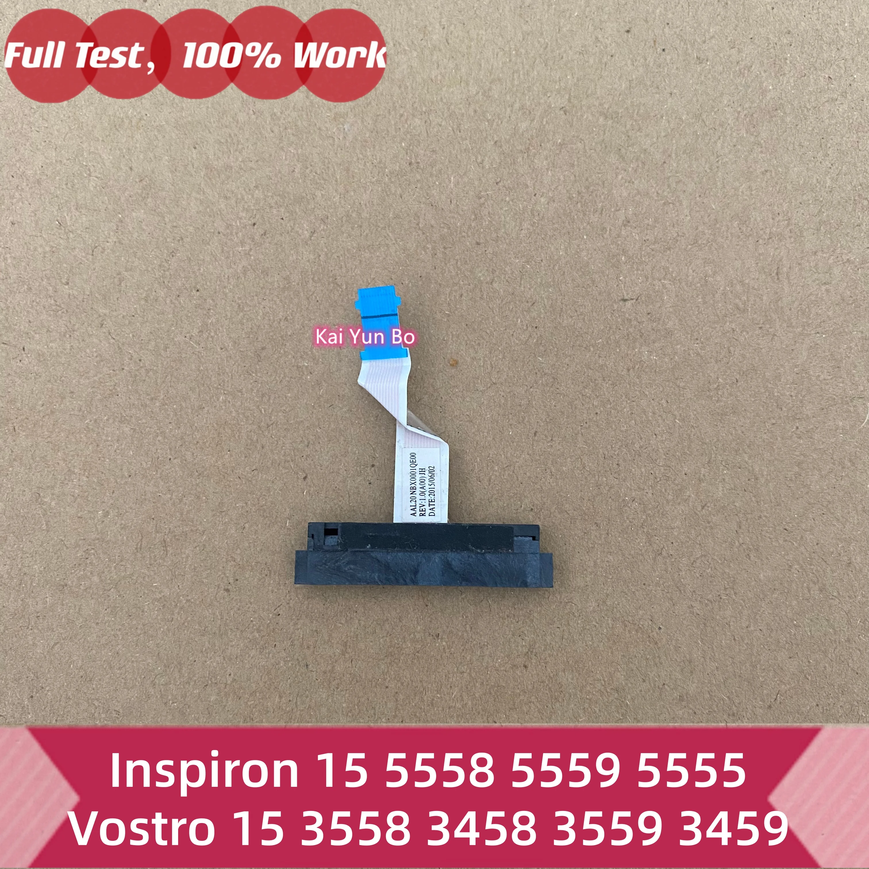 Cabo de Disco Rígido SATA para Dell Inspiron 15 5558 5559 5555 Vostro 15 3558 3458 3559 3459 CN-0H5G06 0H5G06 AAL20 NBX0001QE00 H5G06