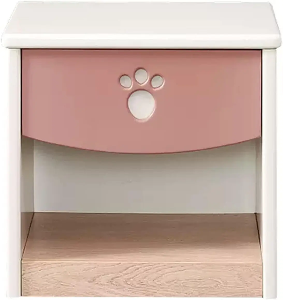 

Bed Side Tables Bedside Table Modern Bedroom Storage Nightstand Cute Children's Nightstand with Open Storage Compartment