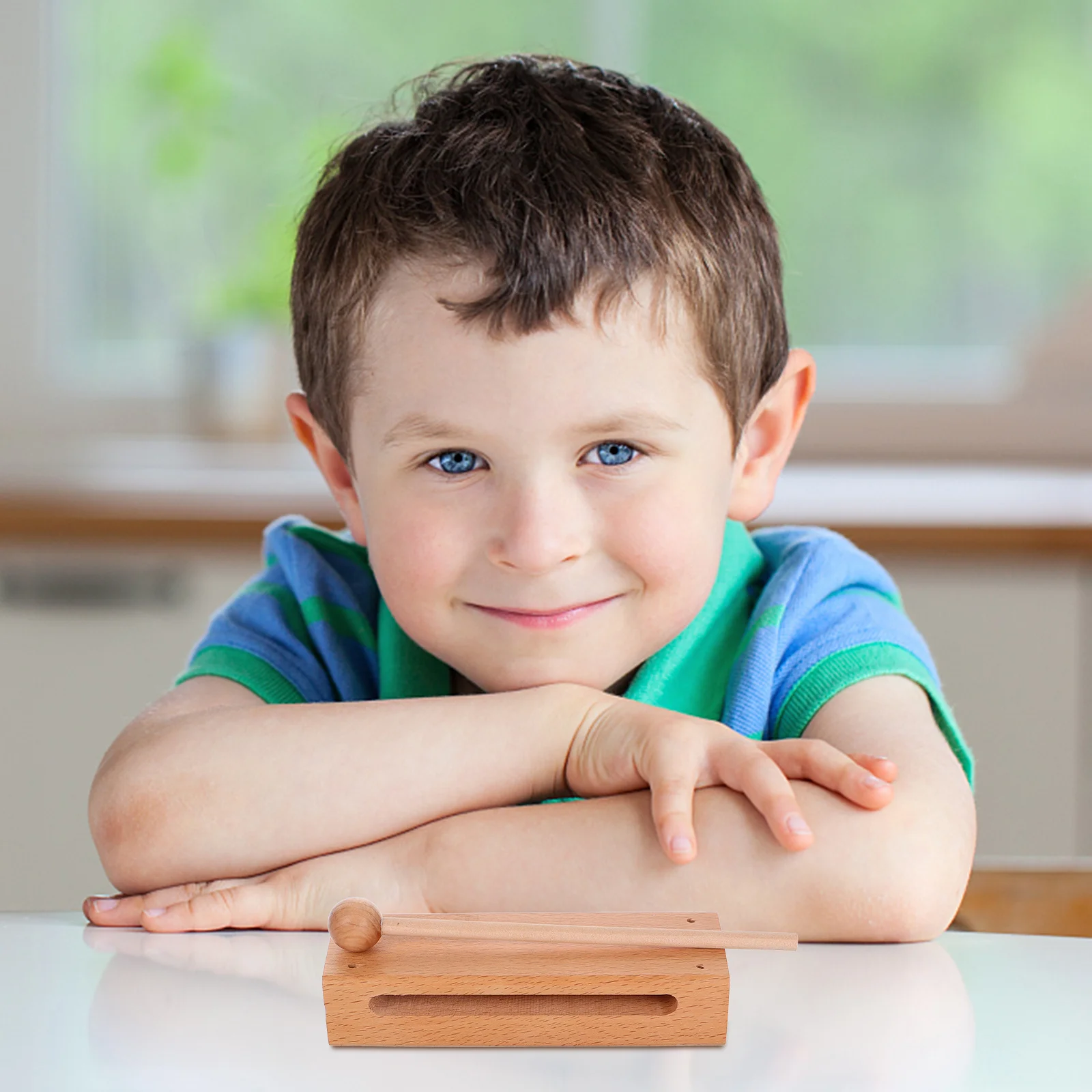 

Wood Block Orff Percussion Instrument Classroom Bell Attention Getter Rhythm Development Music Teaching Tool Chime