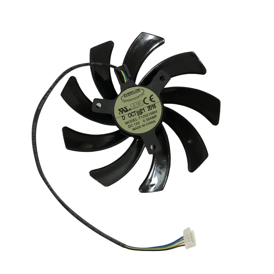 100mm (95mm), t129215bh, 0,3 a DC 12V,40mm * 3 Befestigungs löcher, GPU-VGA-Kühler lüfter, für die Kühlung von Grafikkarten