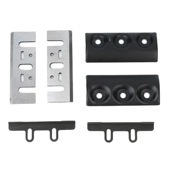 6-częściowy zestaw ostrzy do strugarki elektrycznej 1900B Zacisk ostrza stołowego Części strugarki Narzędzie tnące do obróbki drewna Płyta sklejana