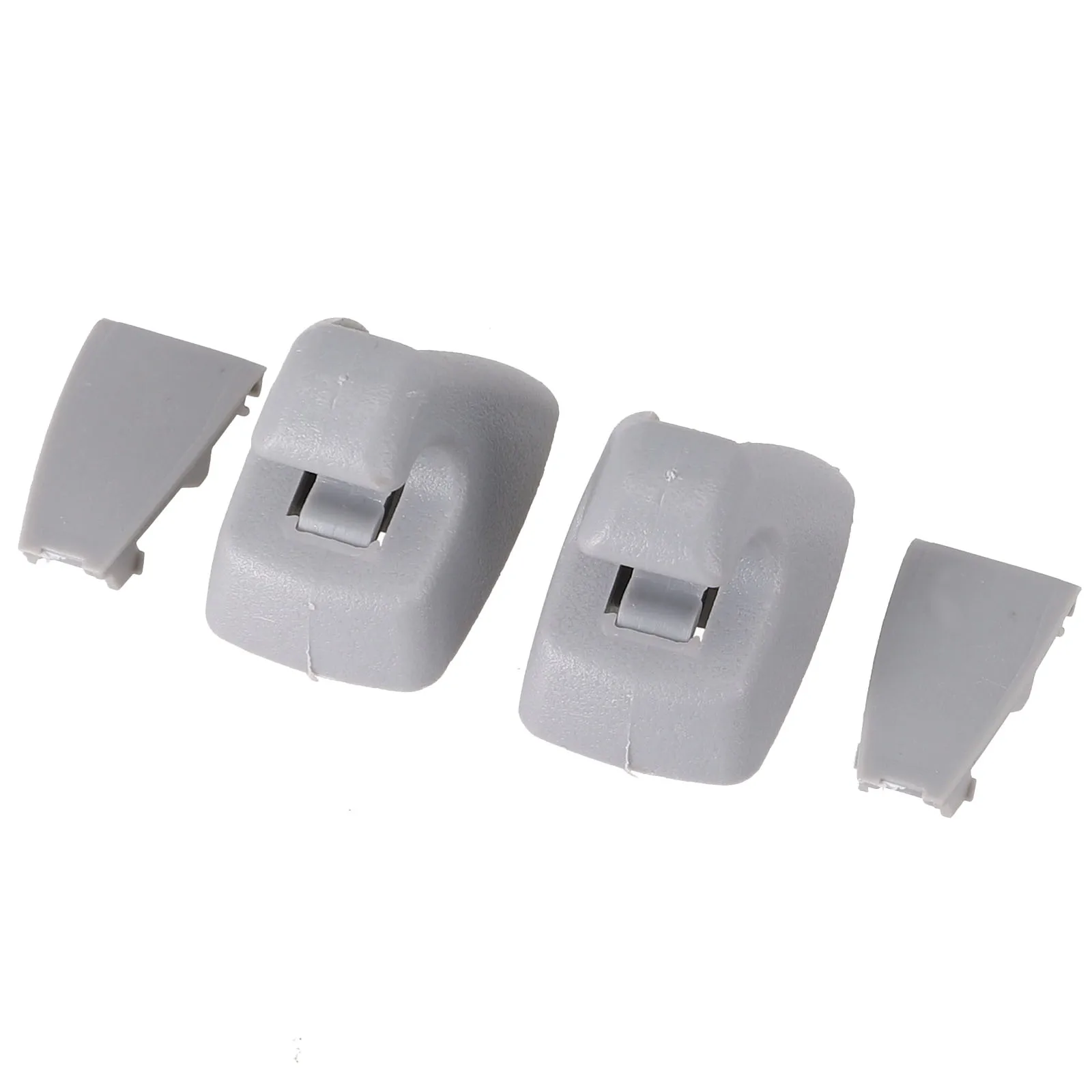 

2pcs Gray Sun Visor Support Clip Retainer Hanger Sun Visor Retainer Bracket Hook Sun Visor Clip Car Accessories