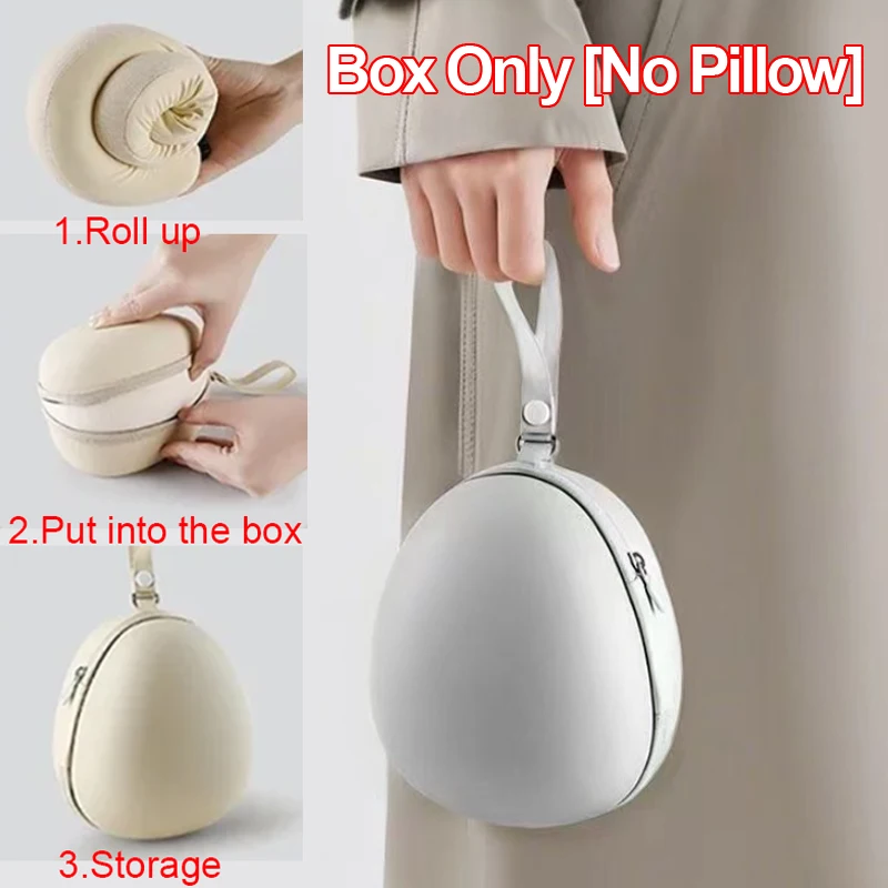 U نوع الرقبة كيس وسادة حقيبة التخزين رغوة الذاكرة وسادة صندوق فقرة عنق الرحم وسادة غطاء السفر Porable التخييم إيفا حمل الحقيبة #1