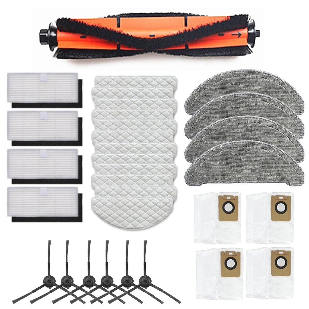 

31pcs/set Vacuum Cleaner Parts Kit For Imou L11-A L11 Vacuum Cleaner Side Brush Roller Brush Filters Mop Cloth