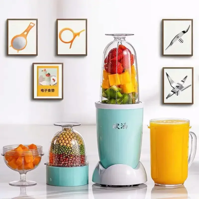 MINI Portable Electric juicer Blender Baby Food Milkshake Mixer Meat Grinder Multifunction Fruit Juice Maker Machine EU US