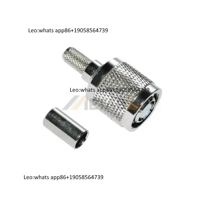 RP TNC Male Plug Connector TNC Type for RG58 Stainless Steel Housing with Brass Contact Material
