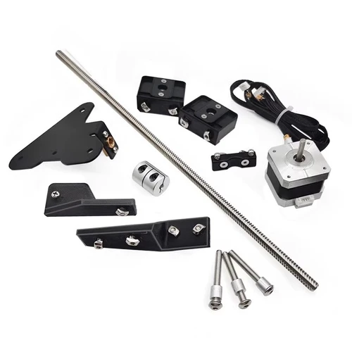 Imagen 2 del producto Piezas de impresora 3D para Ender 3, Kit de varilla de actualización de doble eje Z con Motor paso a paso para Ender 3 3 Pro Ender3 V2, Kit de varilla de tornillo para impresora 3D