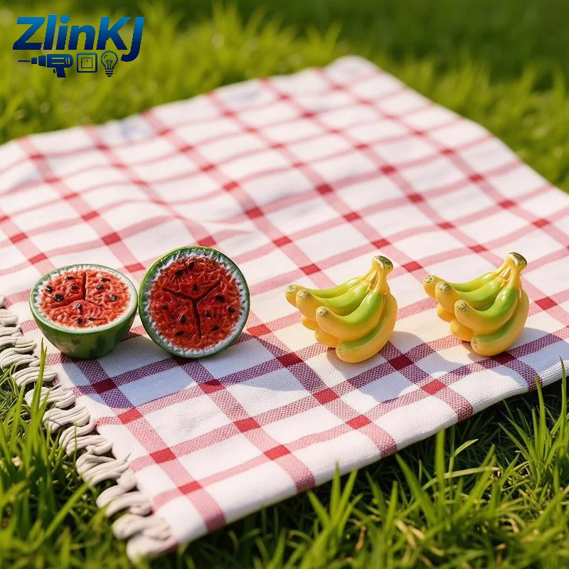 10PCS Miniature Dollhouse Food Accessories Lifelike Half Cut Watermelon Kitchen Decor Toys for Kids Role Play Gifts