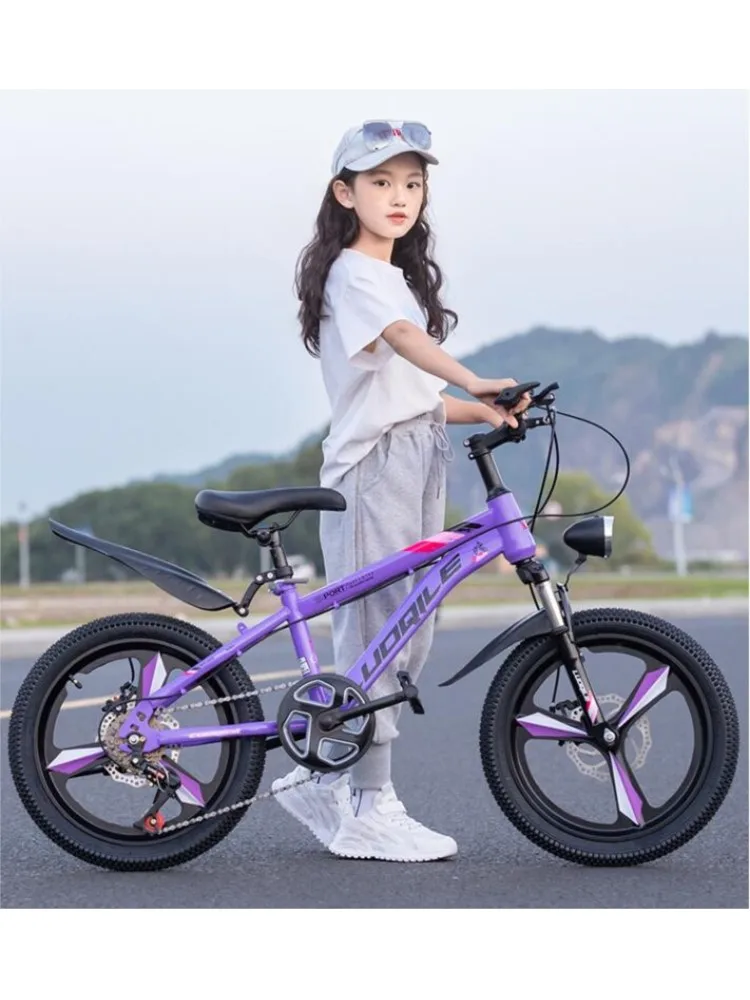 AliExpress TULX Children's Single/variable Speed Bicycle 18/20/22 Inch Medium Speed Mountain Bike Disc Brake Shock Absorber Front Fork 2025