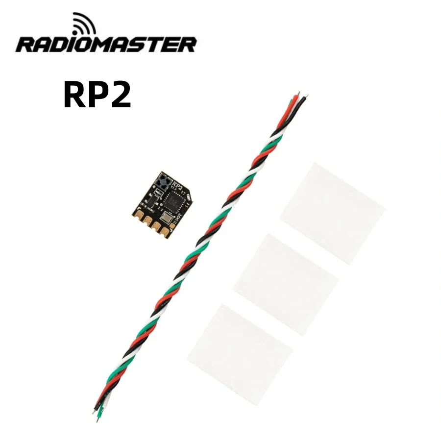 RadioMaster RP1 RP2 V2 ExpressLRS 2.4ghz Nano Receiver Built-in TCXO 2.4GHz ELRS Receiver for Whoops Drones and Fixed Wing