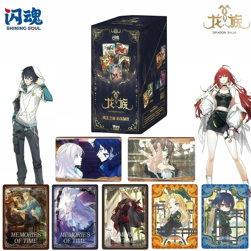 ShiningSoul Dragon Raja Card All Royal Blood Blind Box Limited Edition Anime Peripherals Trading Cards Game Toy Festival Gift