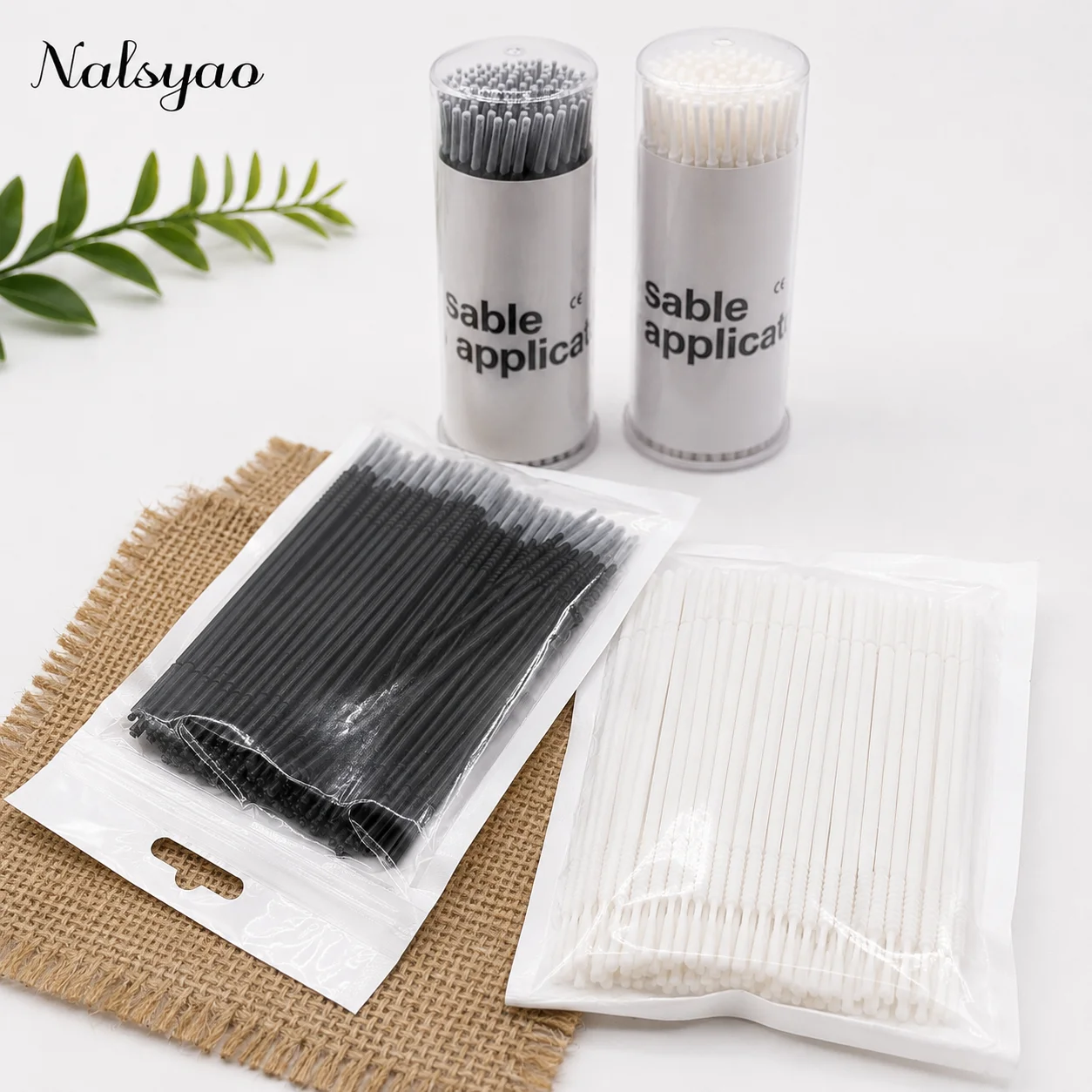 100 Pcs Disposable Spiral  Mascara  Brush Handle Microbrush  Applicator Lashes Brushes Eyelash Extension Makeup Tools lash brush