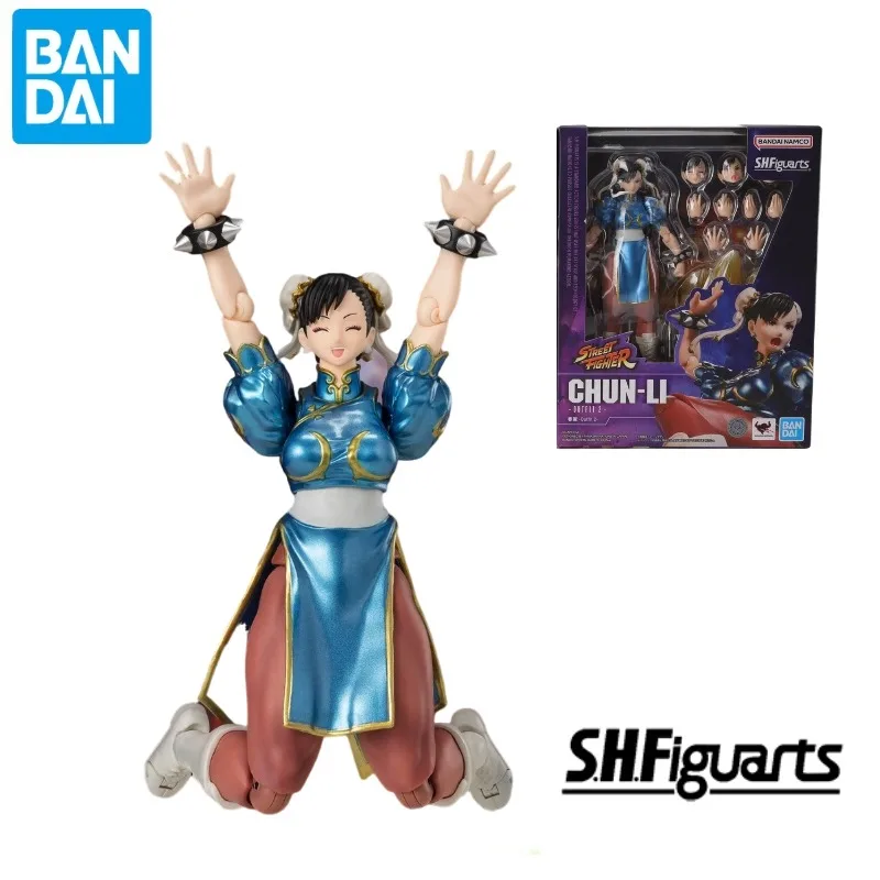 

In Stock Original Bandai S.H.Figuarts SHF Street Fighter Chun Li Outfit 2 Action Figure Toys Collection Model Gift