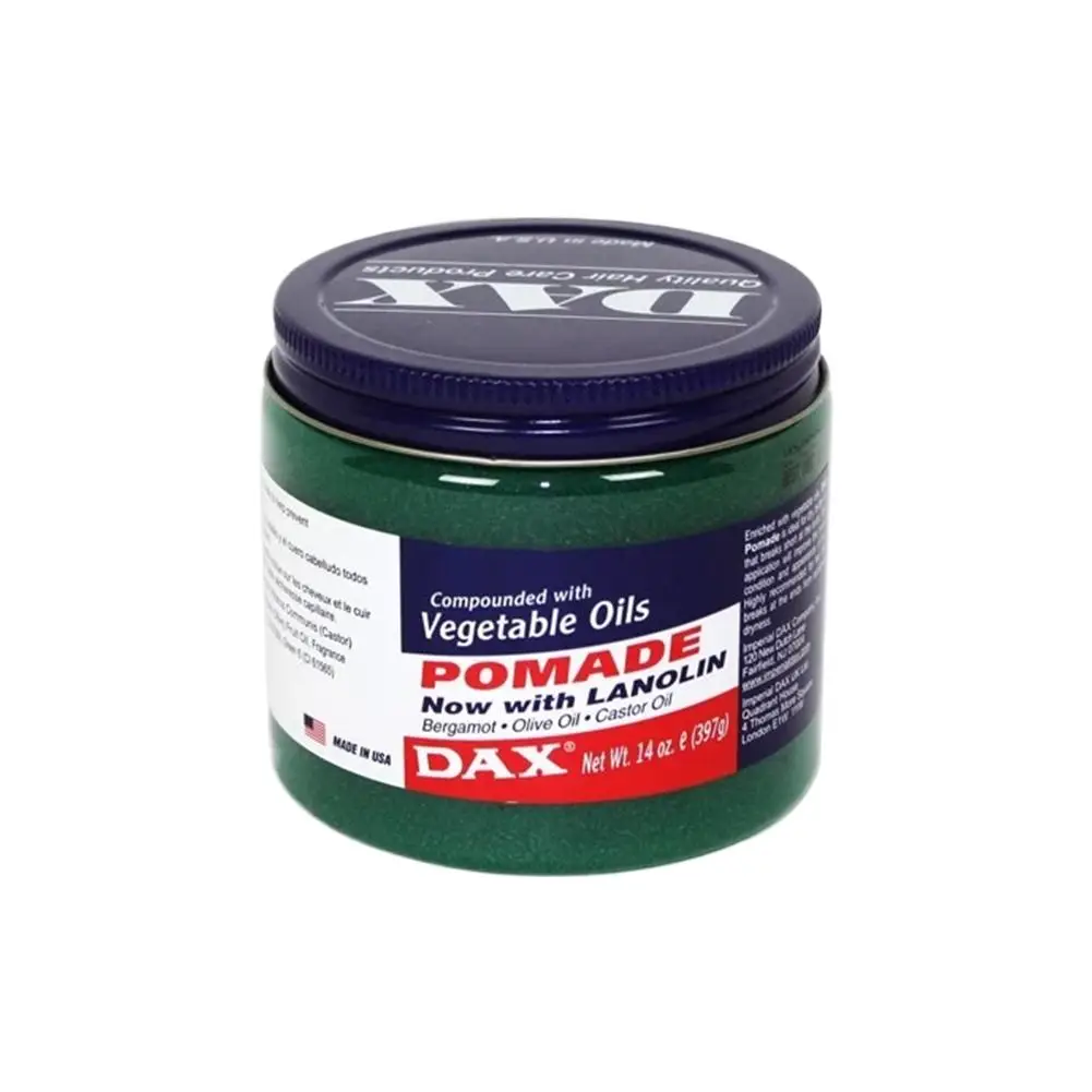 

Помада для волос DAX Помада для укладки волос сильной фиксации Оливковое масло Обогащенный воск для укладки волос Питает и состояние Уход за растительным маслом