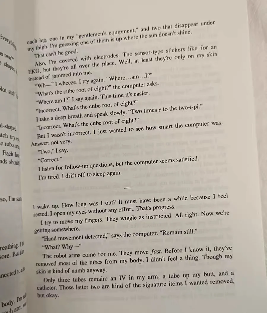 Project Hail Mary by Andy Weir, Hard Sci-Fi Novel Book, The Martian Author Bestseller Fiction Reading Book
